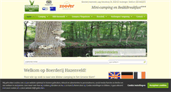 Desktop Screenshot of boerderijhazenveld.nl